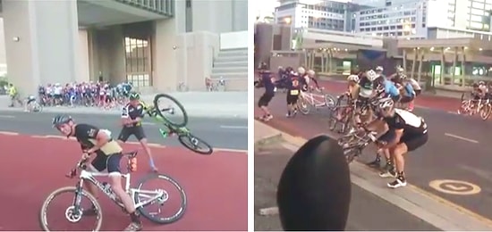 Bisikletçilerin Kabusu Olan Saatte 100 Kilometre Hızla Esen Rüzgar