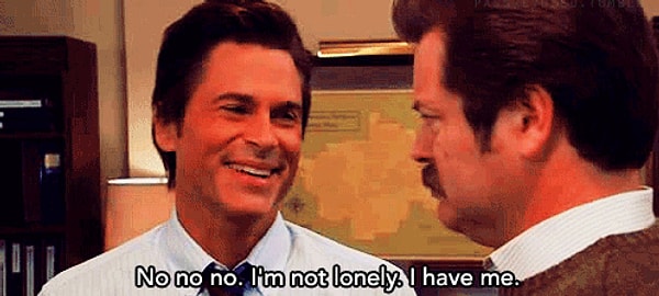 7. Вам никогда не скучно оставаться дома одному