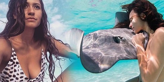 Встречайте прекрасную королеву морского царства и горячую фотомодель Раву Рэй