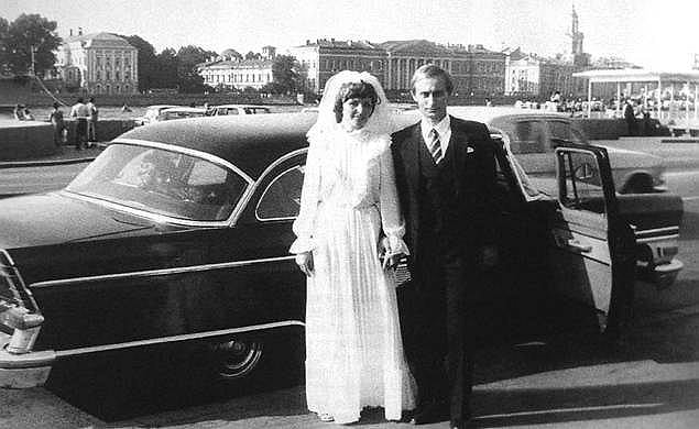13. Vladimir Putin ve Ludmila Aleksandrovna Putina
