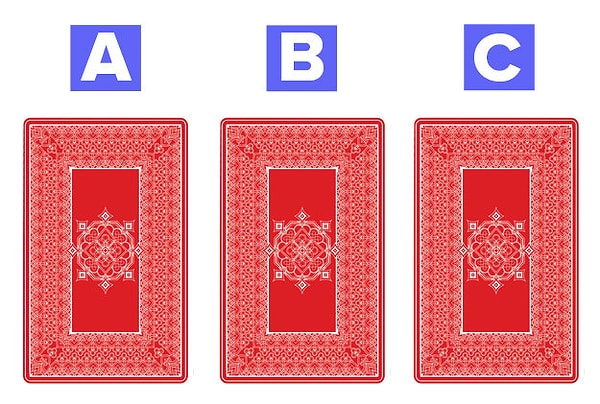 3. Под какой картой спрятан червонный король?