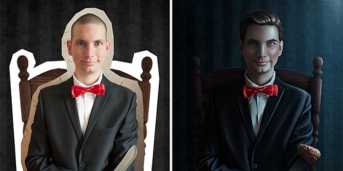 Birbirinden Alakasız Fotoğrafların Aynı Potada Eritildiği Adeta Sanat Eserine Dönen 22 Çalışma