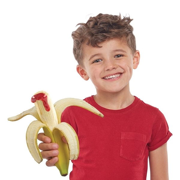 22. Игрушка-наполнитель в виде банана: 🍌