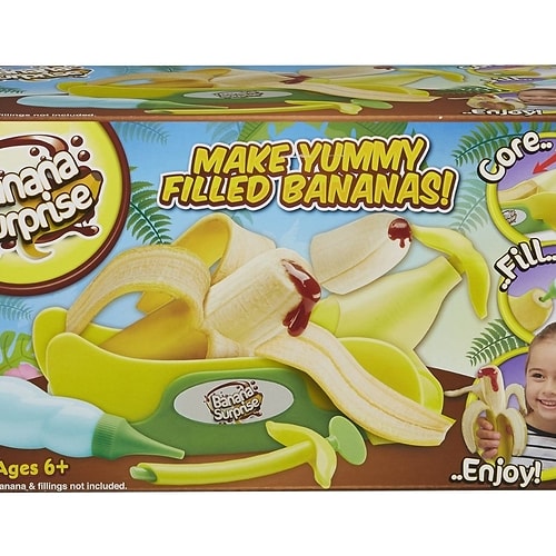 Игрушка-наполнитель в виде банана: 🍌