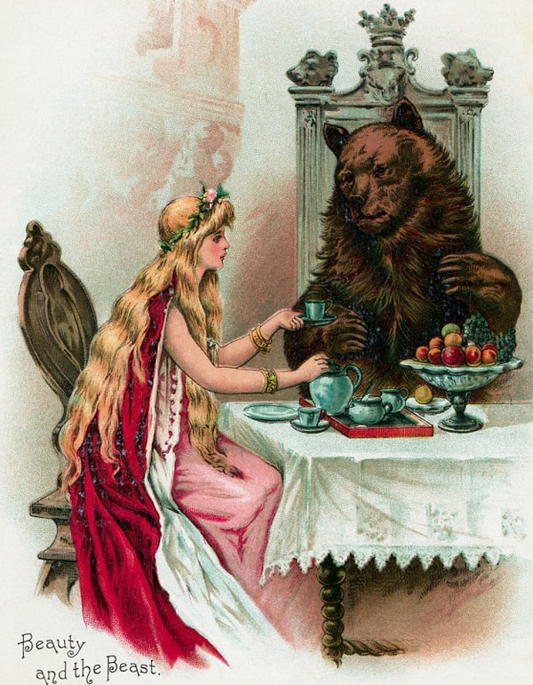 4. А это афиша с музыкального фестиваля. Здесь Чудовище уже нарисовано в виде медведя