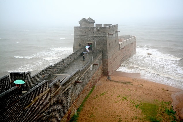 11. The Great Wall Of China Ends Right Here