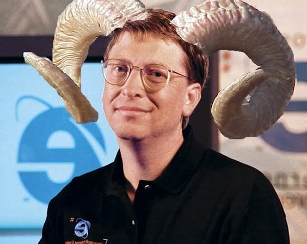 5. Билл Гейтс — Сатана