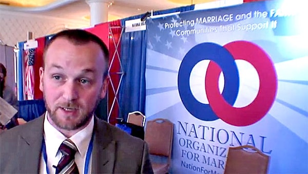 6. Однако Джозеф Грабовски, спикер от Организации по браку, утверждает, что они решили несколько смягчить послание для американской аудитории.