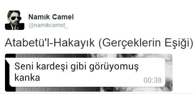 Attığı Tweetlerle Edebiyata Goygoy Kanalı Açan Namık Camel'dan 15 Paylaşım