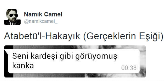 Attığı Tweetlerle Edebiyata Goygoy Kanalı Açan Namık Camel'dan 15 Paylaşım