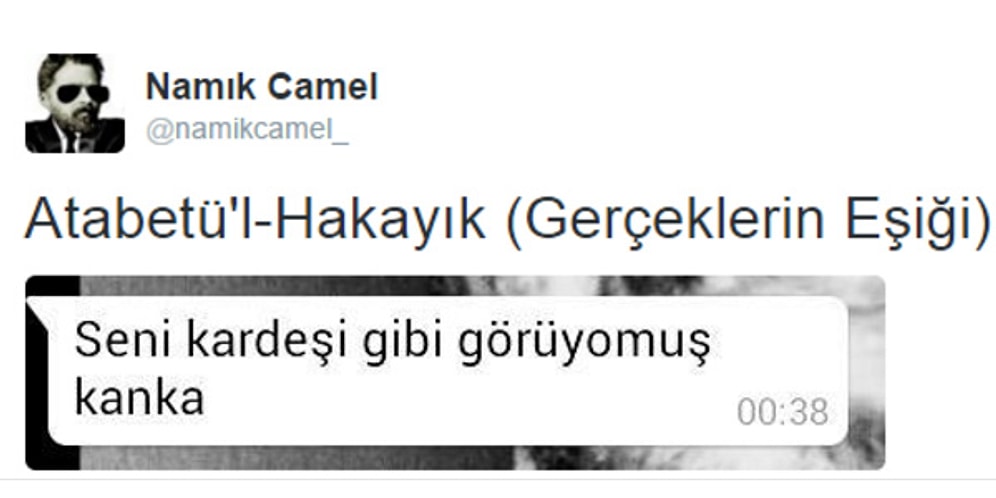 Attığı Tweetlerle Edebiyata Goygoy Kanalı Açan Namık Camel'dan 15 Paylaşım