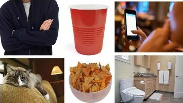 18. Набор занятий интроверта на вечеринке: