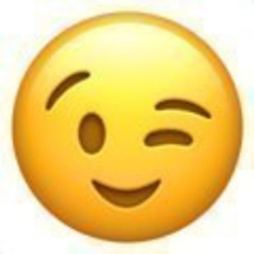 "Winking face"