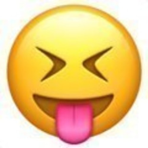 "Face with stuck-out tongue and closed eyes."