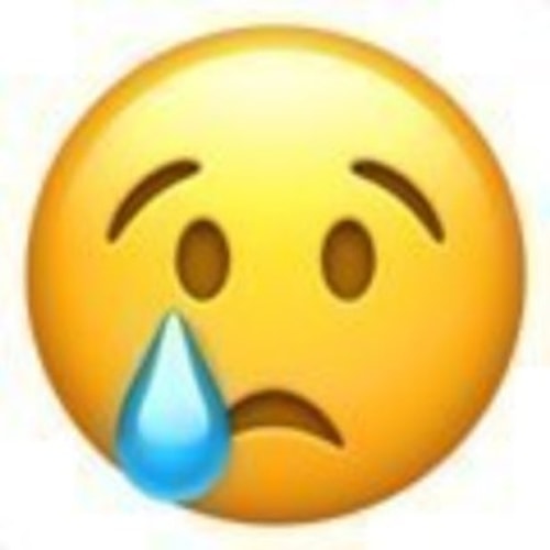 "Crying face"
