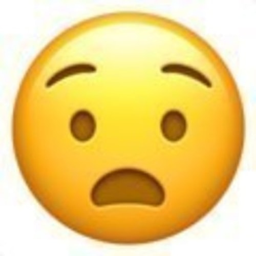 "Anguished face"