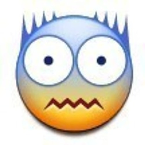 "Fearful face"