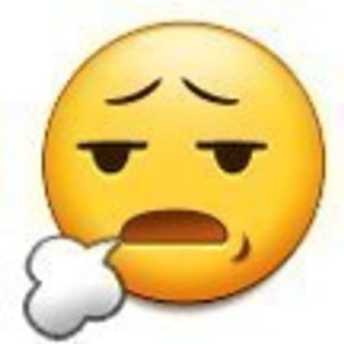 "Anguished face"