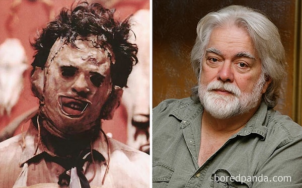 16. Кожаное лицо - Гуннар Хансен ("Техасская резня бензопилой", 1974)