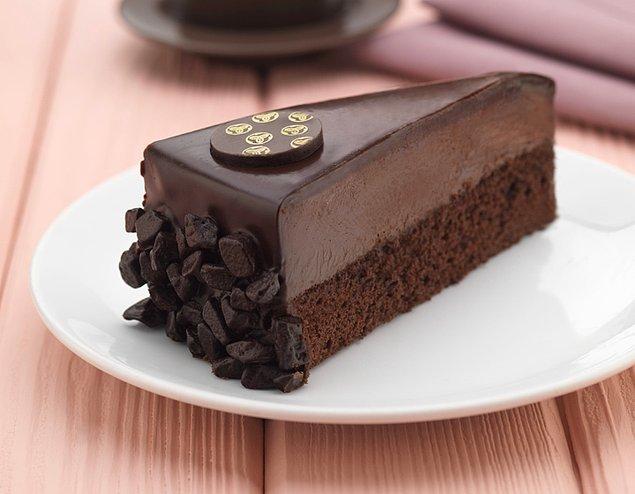 7. Pastanın en güzel hali: Çikolatalı Pasta