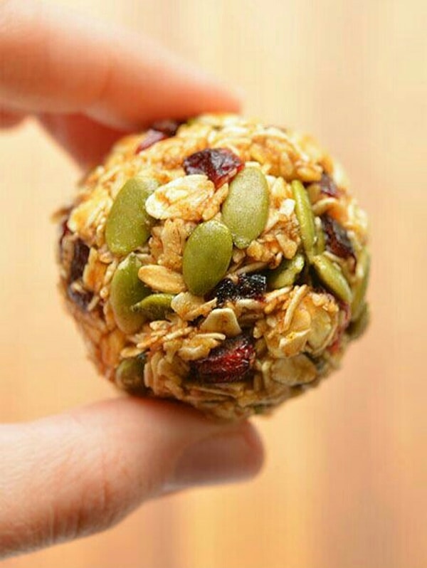 2. Шарики с тыквенными семечками