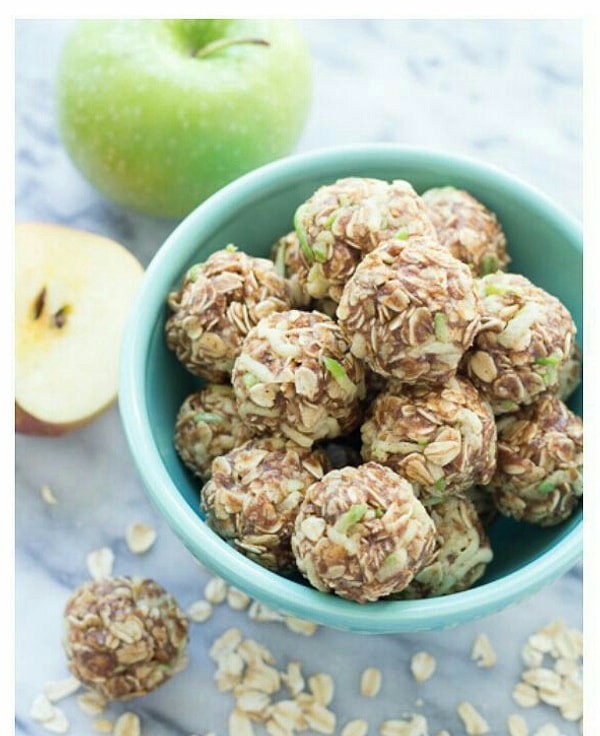 5. Шарики с корицей и яблоком