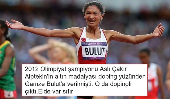 Üç Atletimiz Daha Dopingli Çıktı: Elvan Abeylegesse, Gamze Bulut ve Songül Konak'a Men Cezası