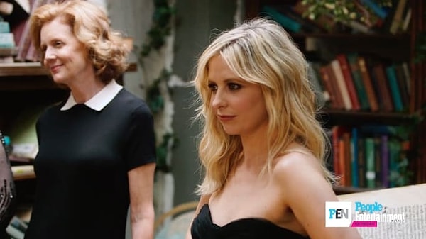 4. Банда в сборе во главе с самой Баффи - Сарой Мишель Геллар.