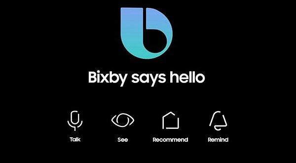 9. Samsung bugünkü lansmanda yalnız telefonları değil, sesli komutlarla asistanlık yapan Bixby teknolojisini de tanıttı. S8 Bixby teknolojisiyle geliyor.