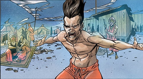 The Legion comic books are part of the X-Men universe, since David is the son of legendary mutant Professor X.