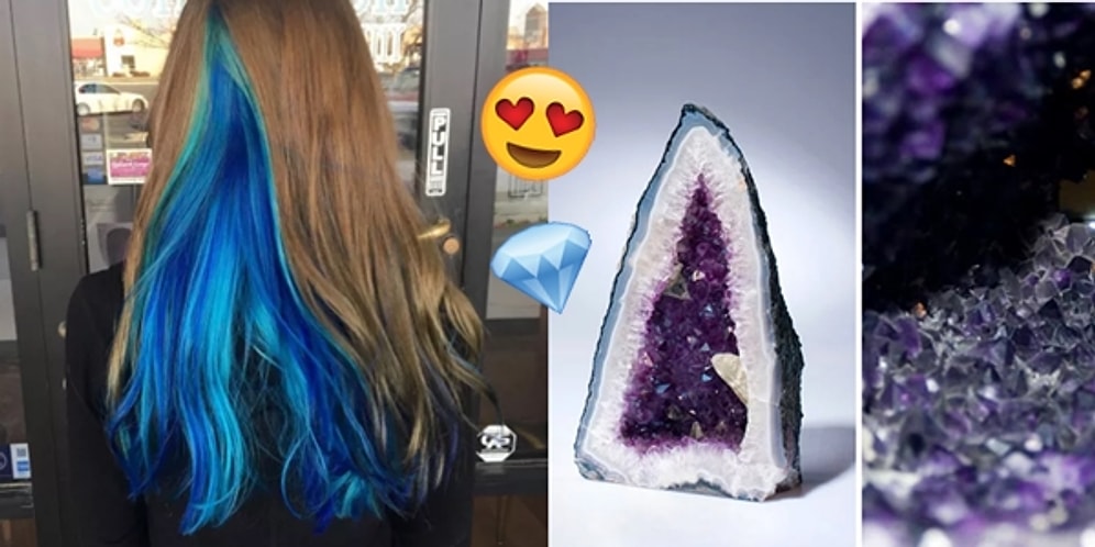 Bize Kuaför Yolu Göründü: Saçınıza Muazzam Renkleri Gizleyecek Değerli Taş Trendi!