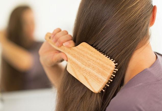 If you spray a little on your comb and use it, the perfume scent will spread with each of your movements and the wind.