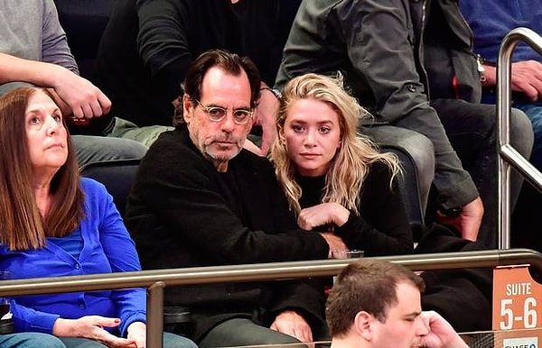 11. Эшли Олсен и Ричард Сакс — 28 лет разницы