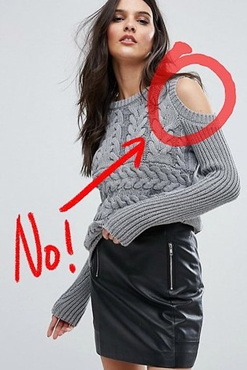 You don't like holes in your clothes when it's winter time.