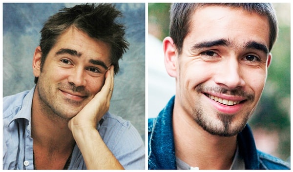 4. Колин Фаррелл, 40 - Пётр Федоров, 34