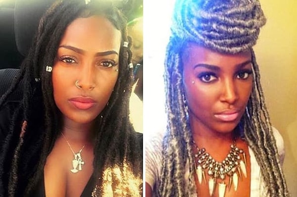 7. А как вам эта спираль с серебряными бликами прямо на макушке?