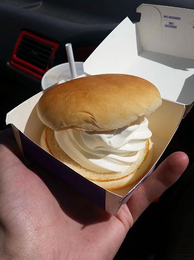 20. Went To McDonald’s And Ordered An “Ice-Cream Sandwich” Out Of Boredom. They Delivered