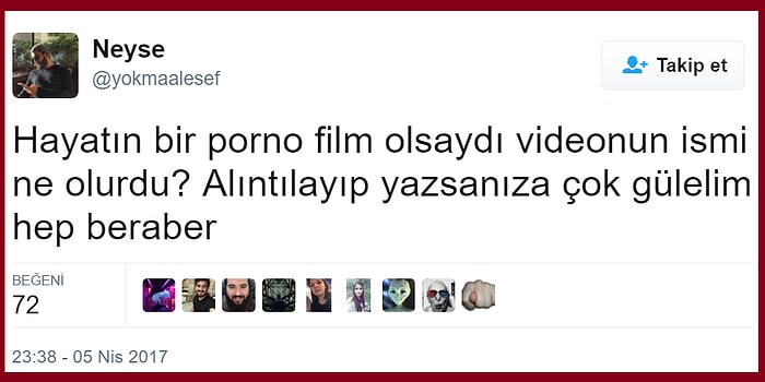 'Hayatın Bir Porno Film Olsaydı İsmi Ne Olurdu?' Sorusuna Verilmiş 19 Komik Cevap