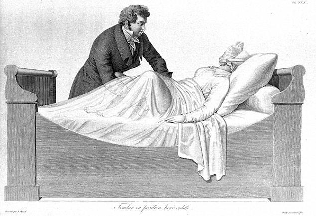 18. 19th century doctors treated a lot of women for hysteria.
