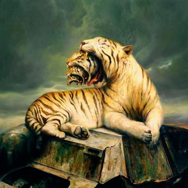 The thirty-something Wittfooth is a highly accomplished artist.