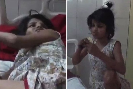 Hindistan'da Maymunlarla Büyüyen 8 Yaşındaki Kız