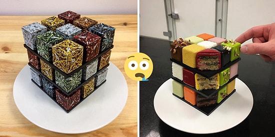 Görür Görmez Hemen Bir Yerden Tarifini Bulup Yapmak İsteyeceğiniz Muhteşem Tatlı: Rubik Kek