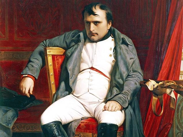 In 1800 Napoleon hung the painting in his bedroom.