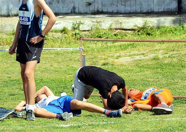 Küçükler Atletizm Yarışmaları ve Türkiye'nin En Hızlısı organizasyonunun Bodrum seçmeleri Turgutreis'te yapıldı.