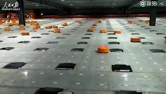 İnsanların Yerini Yavaş Yavaş Almaya Başlayan Kargo Robotlarından Muazzam Sıralama Sistemi