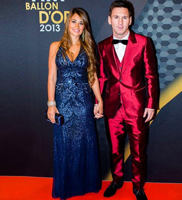3. Messi'nin Abuzer Kadayıf esinlenmeli, janjanjlı takım elbisesi