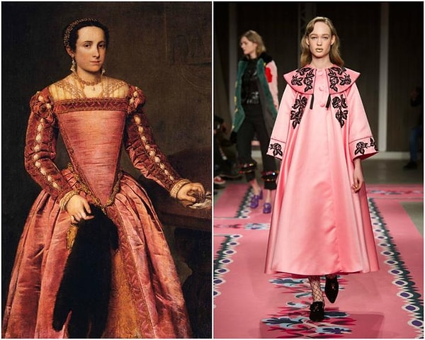 9. "Женщина в красном платье", Джованни Баттиста Морони. Образ из коллекции Vivetta