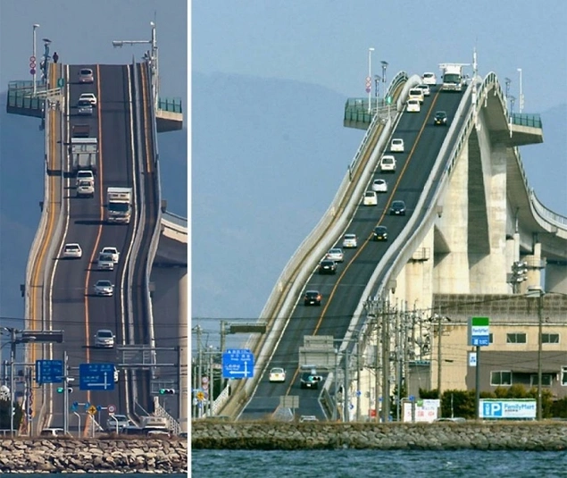 Eshima Ohashi bridge, Japan