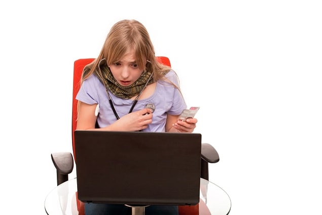 4. When you feel the slightest bit sick, you google your symptoms and swear that you are terminally ill.