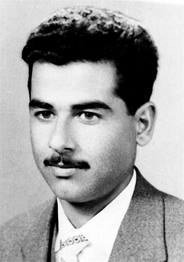 Молодой Саддам Хусейн.